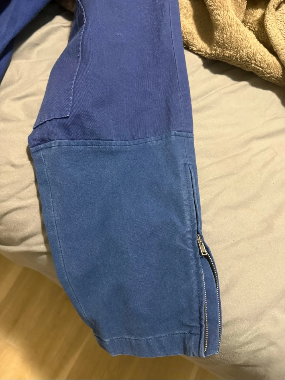 Gucci Men's Royal Blue Drawstring Joggers
